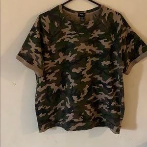 Army fatigue T-shirt